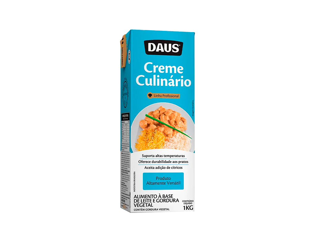 CREME CULINÁRIO DAUS 1 KG (CX 12 UN)